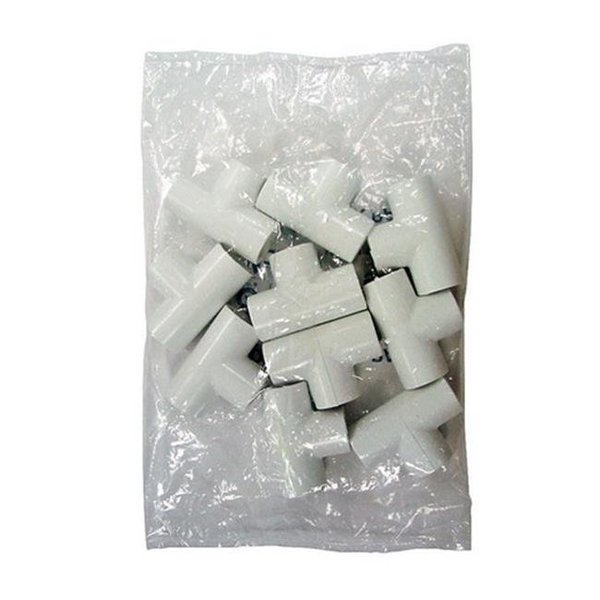 Homecare Products PVC02400C0800HA 0.75 x 0.75 x 0.75 in. White Schedule 40 PVC Tee HO152744